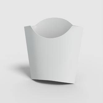 Frech Fries Box Fast Food Box Dieline 603640